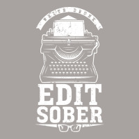 Author Drink Alcohol Idea Write Drunk Edit Sober B Racerback Tank | Artistshot