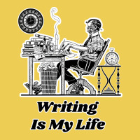 Writing Is My Life Retro Illustration Design For T Graphic T-shirt | Artistshot