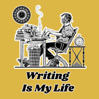 Writing Is My Life Retro Illustration Design For T Classic T-shirt | Artistshot