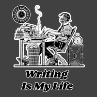 Writing Is My Life Retro Illustration Design For T Vintage T-shirt | Artistshot