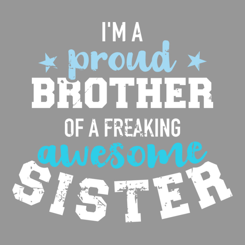 Im A Proud Brother Of A Freaking Awesome Sister 3 Women's V-Neck T-Shirt by montsijenssyo | Artistshot