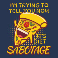 Pizza Sabotage Its Diet Love Men Denim Jacket | Artistshot