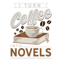 I Turn Coffee Into Novels Music V-neck Tee | Artistshot