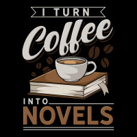 I Turn Coffee Into Novels Music Men's Long Sleeve Pajama Set | Artistshot