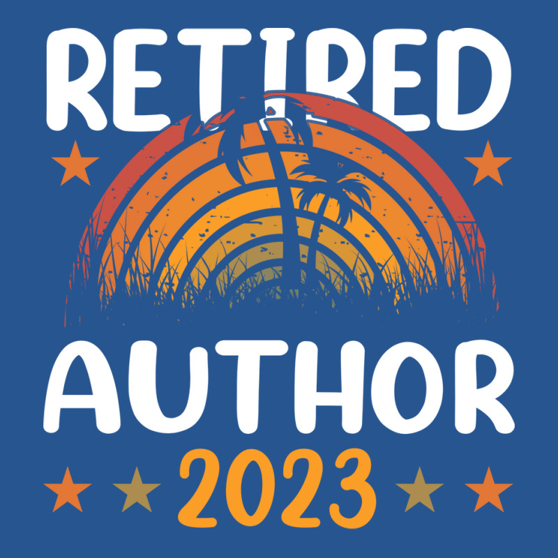 Retired 2023 Retirement Retired Author Funny Vinta Ladies Fitted T-Shirt by anackymuuse | Artistshot