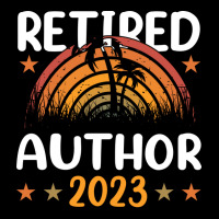 Retired 2023 Retirement Retired Author Funny Vinta Cropped Sweater | Artistshot