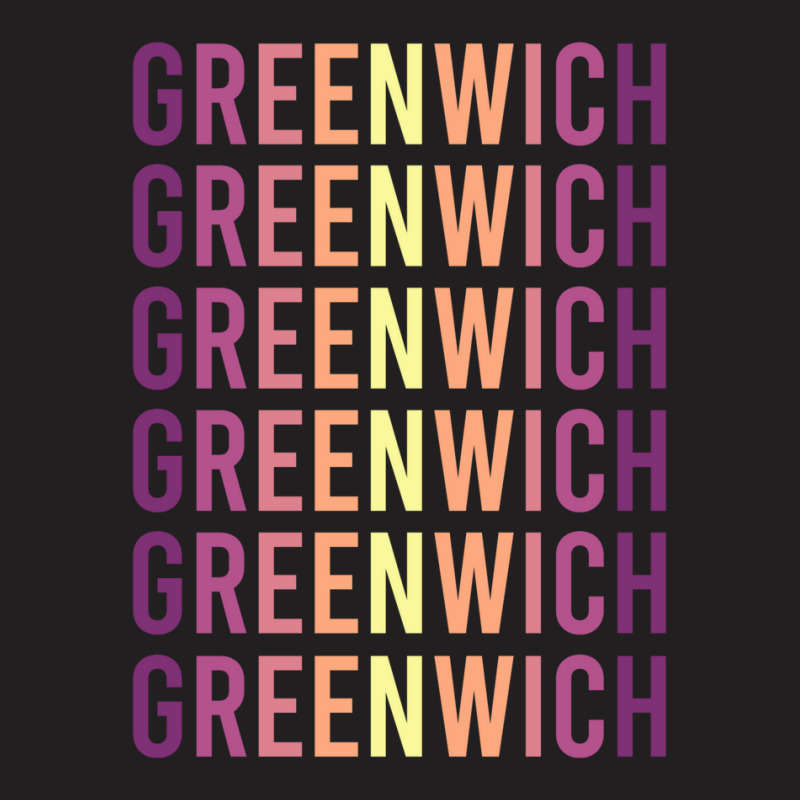 Greenwich City T-shirt | Artistshot