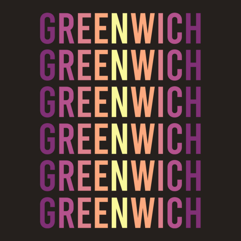 Greenwich City Tank Top | Artistshot