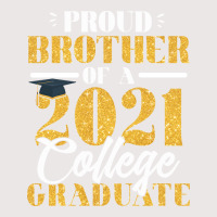 Proud Brother Of A Class Of 2021 Graduate Graduati Pocket T-shirt | Artistshot