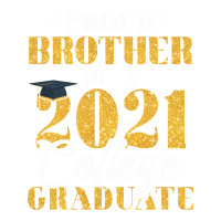 Proud Brother Of A Class Of 2021 Graduate Graduati V-neck Tee | Artistshot