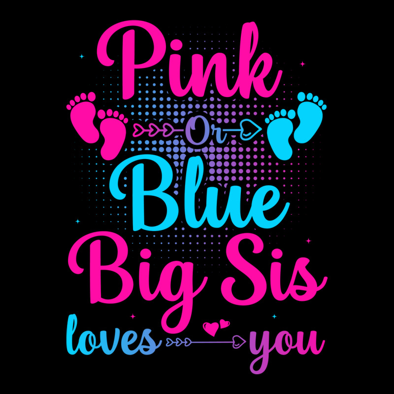 Pink Or Blue Auntie Loves You Gender Reveal Family Fleece Short | Artistshot