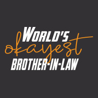 Worlds Okayest Brotherinlaw Funny Sisterinlaw 7 Vintage Short | Artistshot