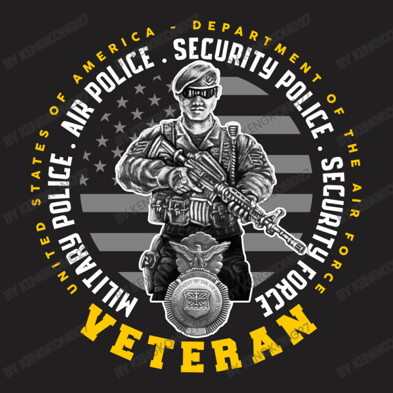 Department Of The Air Force Veteran Military Police T-Shirt by Kengkong27 | Artistshot