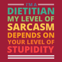 Im A Dietitian My Level Of Sarcasm Depends On Your Ladies Polo Shirt | Artistshot