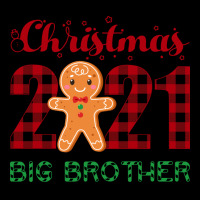 Christmas 2021 Big Brother Gingerbread Matching Fa Men's 3/4 Sleeve Pajama Set | Artistshot