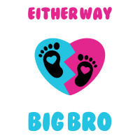 Either Way It Goes Im The Big Bro Gender Reveal Fu Men's T-shirt Pajama Set | Artistshot