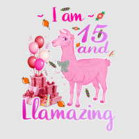 I Am 15 Years Old And Llamazing 15th Llama Birthda Exclusive T-shirt | Artistshot