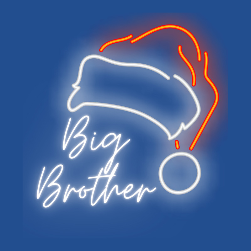 Big Brother Christmas Hat Design For Family Unisex Hoodie | Artistshot