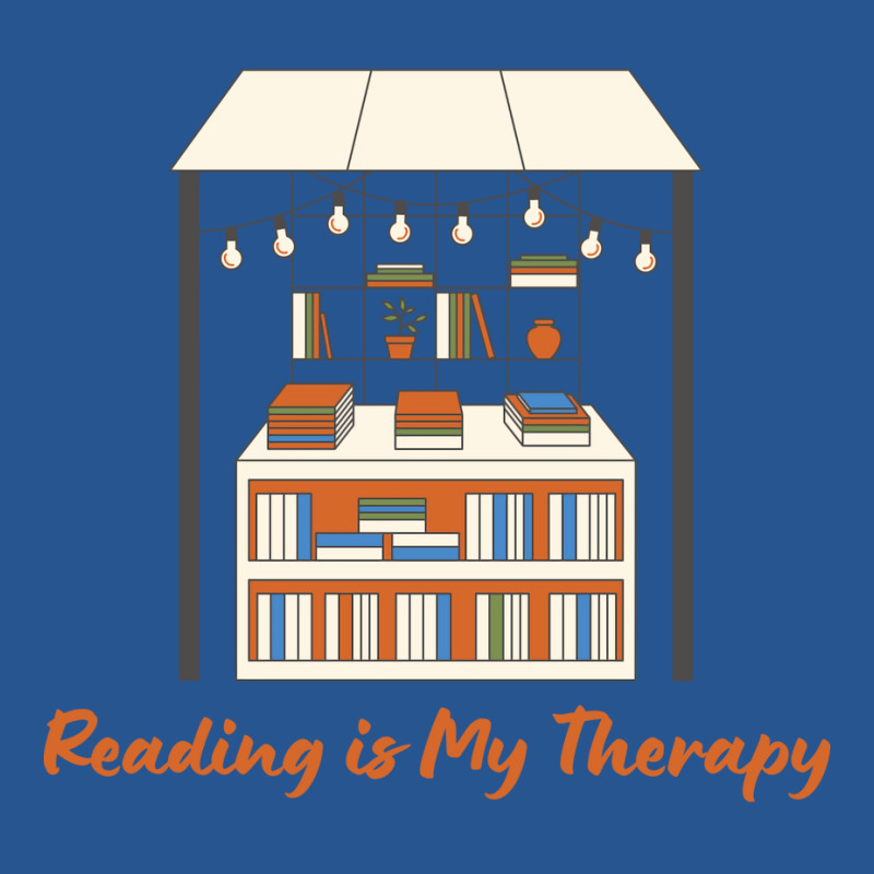 Reading Is My Therapy 41 Ladies Fitted T-Shirt by petchabipau | Artistshot