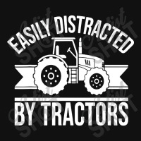 Easily Distracted By Tractors Graphic T-shirt | Artistshot