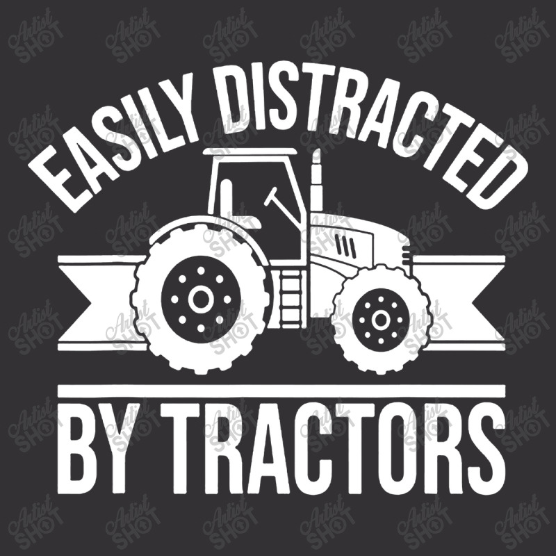 Easily Distracted By Tractors Vintage Short | Artistshot