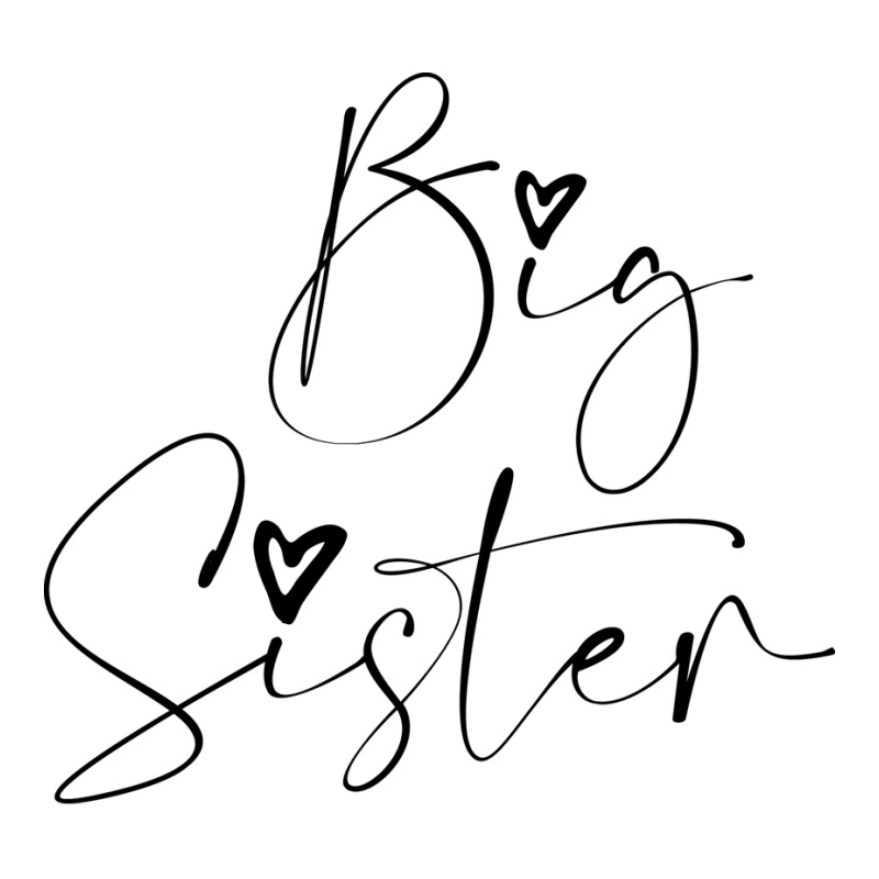 Big Sister Shirt Little Sister Shirt Big Sister Fl V-neck Tee | Artistshot