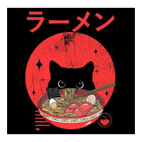 Cat Ramen V-neck Tee | Artistshot