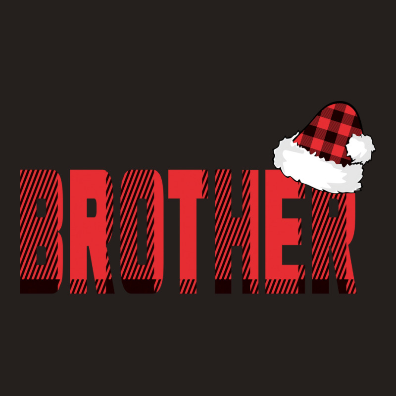 Christmas Brother Buffalo Plaid Tank Top by rolinghsgagv | Artistshot