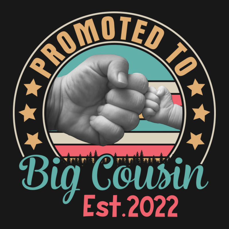 Hand Touch Hand Promoted To Big Cousin Est 2022 Ha Flannel Shirt by tindokveh | Artistshot