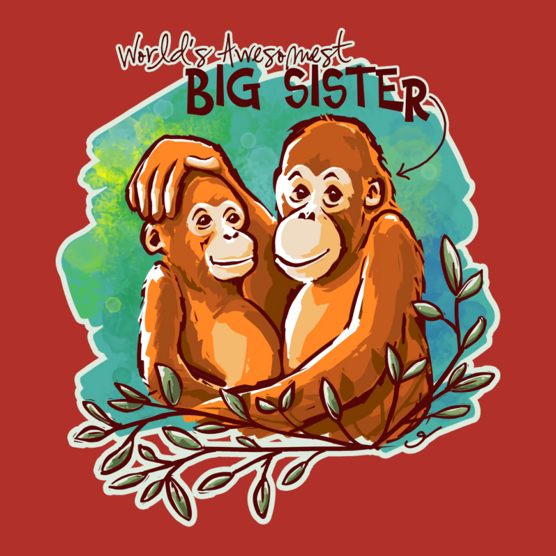 Worlds Awesomest Big Sister Crewneck Sweatshirt by sbusiozald | Artistshot