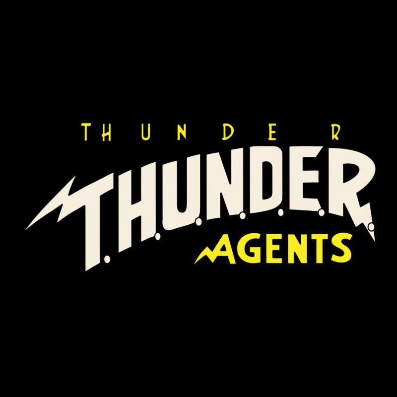 Thunder Agents White V-Neck Tee by djonicmisicx | Artistshot