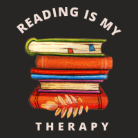 Reading Is My Therapy 13 Ladies Fitted T-shirt | Artistshot