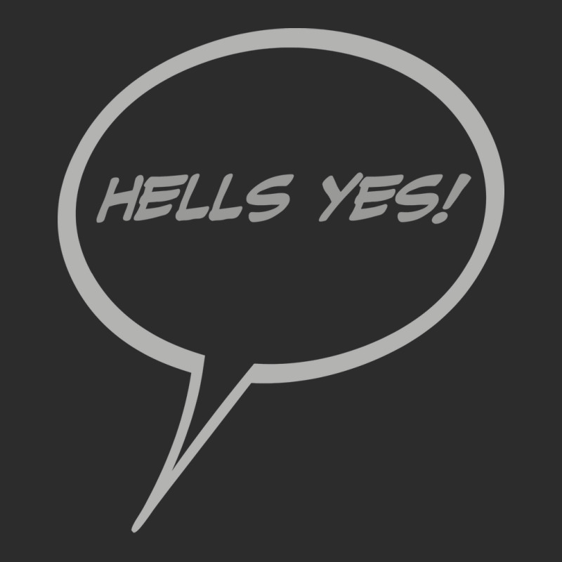 Word Balloon Hells Yes Version B Exclusive T-shirt by reejanhuddau | Artistshot