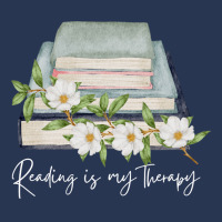 Reading Is My Therapy 54 Men Denim Jacket | Artistshot