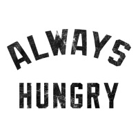 Always Hungry Dark Retro V-neck Tee | Artistshot