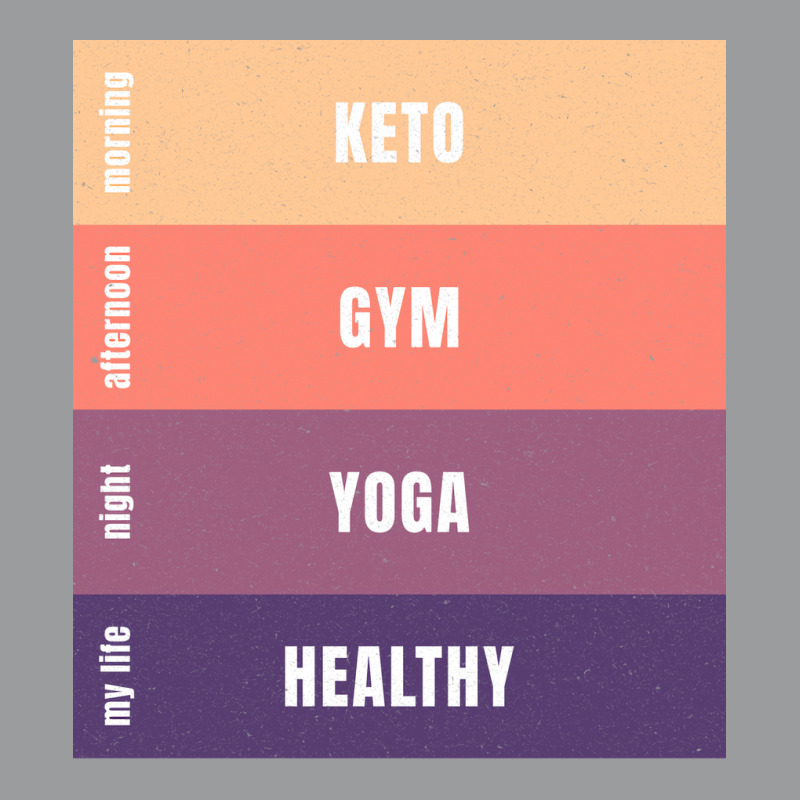 Keto Diet Gym Yoga Healthy Ketogenic Classic T-shirt by mandeekeybyg | Artistshot