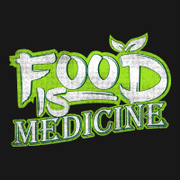 Food Is Medicine Vegans And Vegetarians Gift Aesth Flannel Shirt | Artistshot