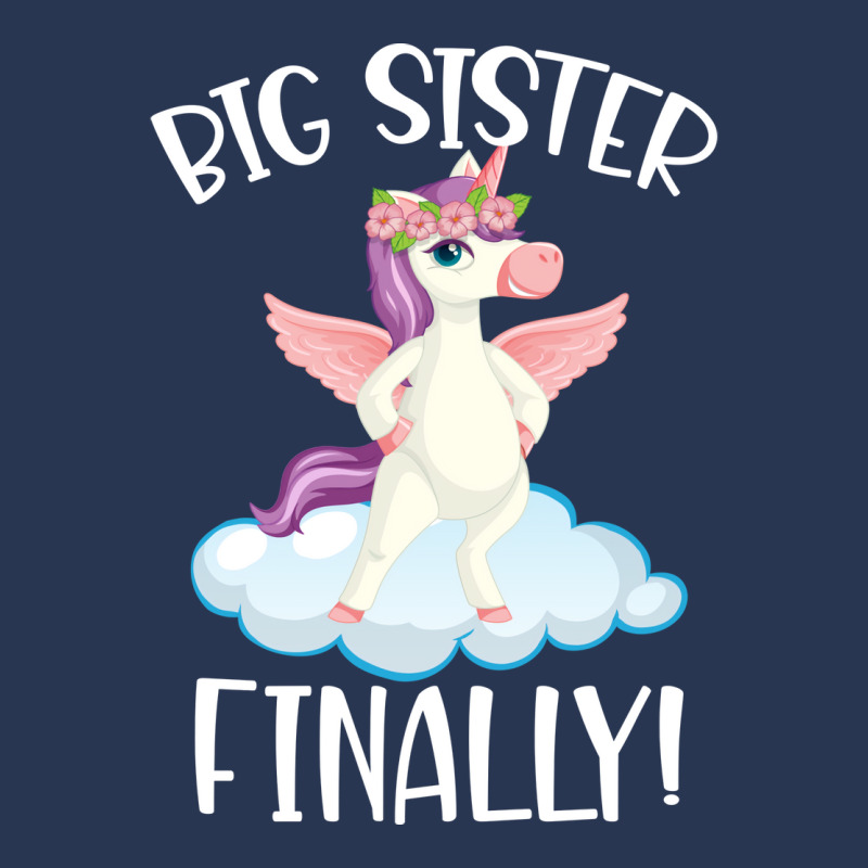 Big Sister Finally Sibling Announcement 1 Ladies Denim Jacket by trizmakriljez | Artistshot