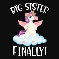 Big Sister Finally Sibling Announcement 1 Crop Top | Artistshot