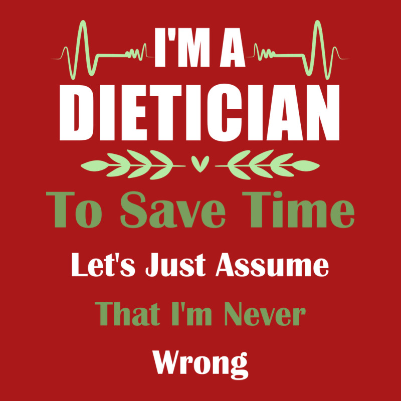 Im A Dietician Funny Registered Dietitian Quote Mu Adjustable Cap by tornogedisax | Artistshot