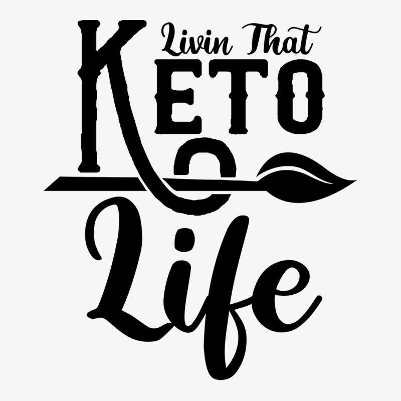 Livin That Ketogenic Diet Healthy Food Keto Lover Ladies Fitted T-Shirt by woelkelytjeb | Artistshot