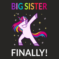 Big Sister Finally I Ladies Fitted T-shirt | Artistshot