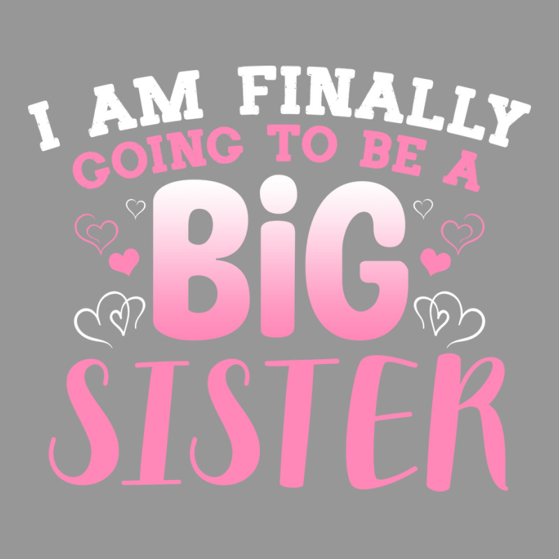 Cute Big Sister To Be Im Finally Going To Be A Big Women's V-Neck T-Shirt by zomtrewb | Artistshot