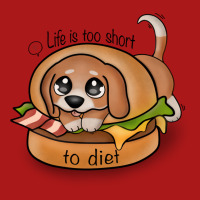 Life Is Too Short To Diet Beagle Funny Adjustable Cap | Artistshot