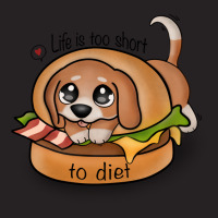 Life Is Too Short To Diet Beagle Funny Vintage Cap | Artistshot