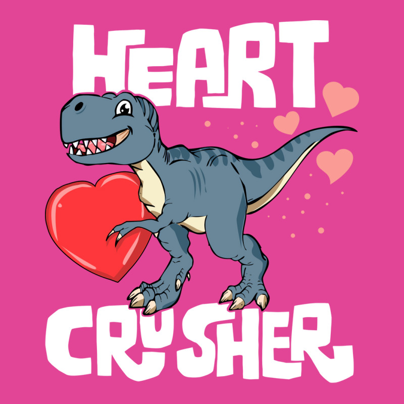 Heart Crusher Valentines Day Trex Dinosaur Kids T-shirt | Artistshot