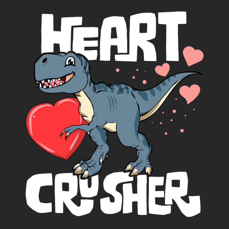 Heart Crusher Valentines Day Trex Dinosaur Kids Men's T-shirt Pajama Set | Artistshot