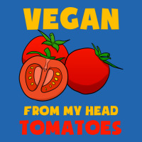 Vegan From My Head Tomatoes Cute Pocket T-shirt | Artistshot