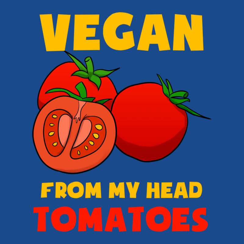 Vegan From My Head Tomatoes Cute Tank Top by flycaahme6 | Artistshot