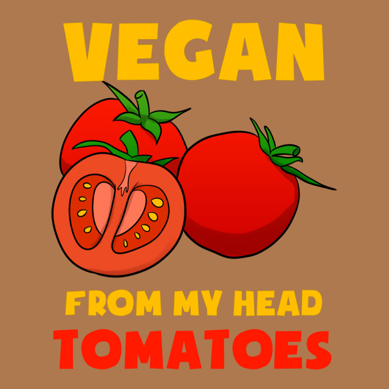 Vegan From My Head Tomatoes Cute Vintage Short by flycaahme6 | Artistshot